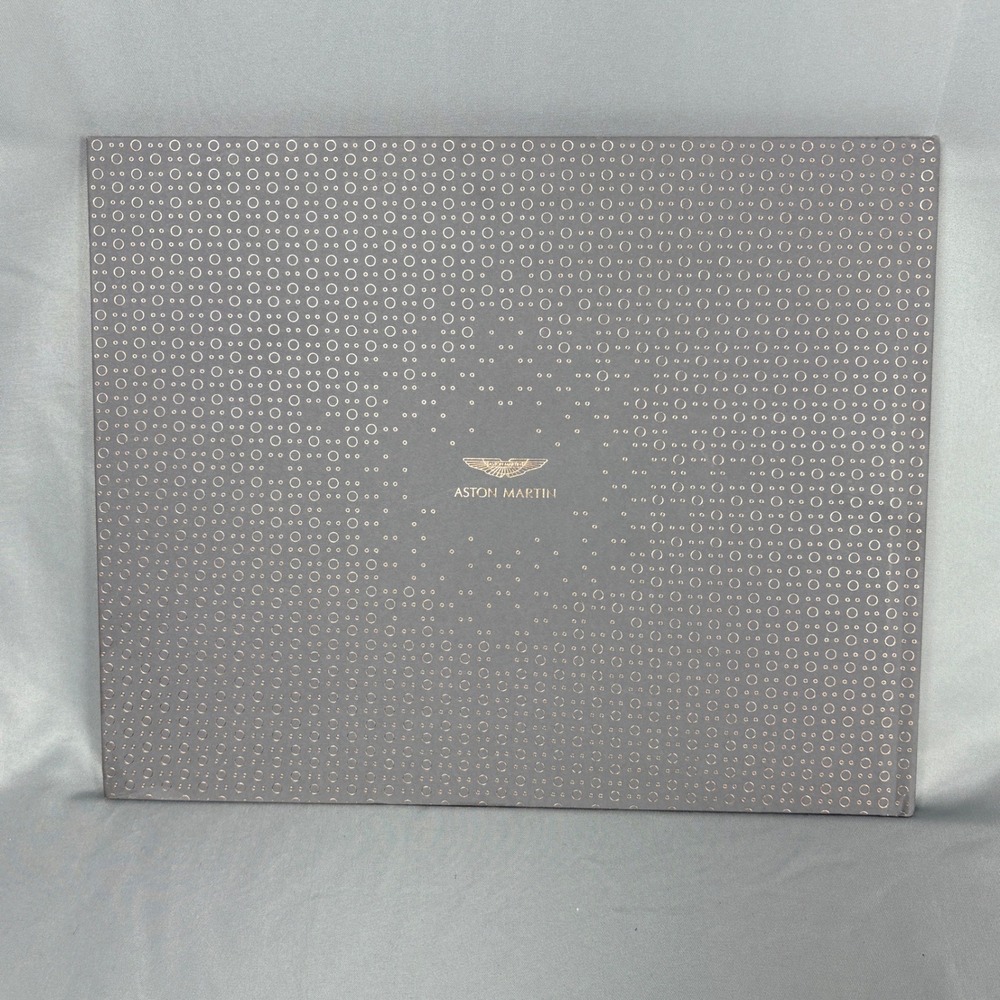 Aston Martin DB11 Hardback Sales Brochure Luxury Car Collector Book Grey Copper